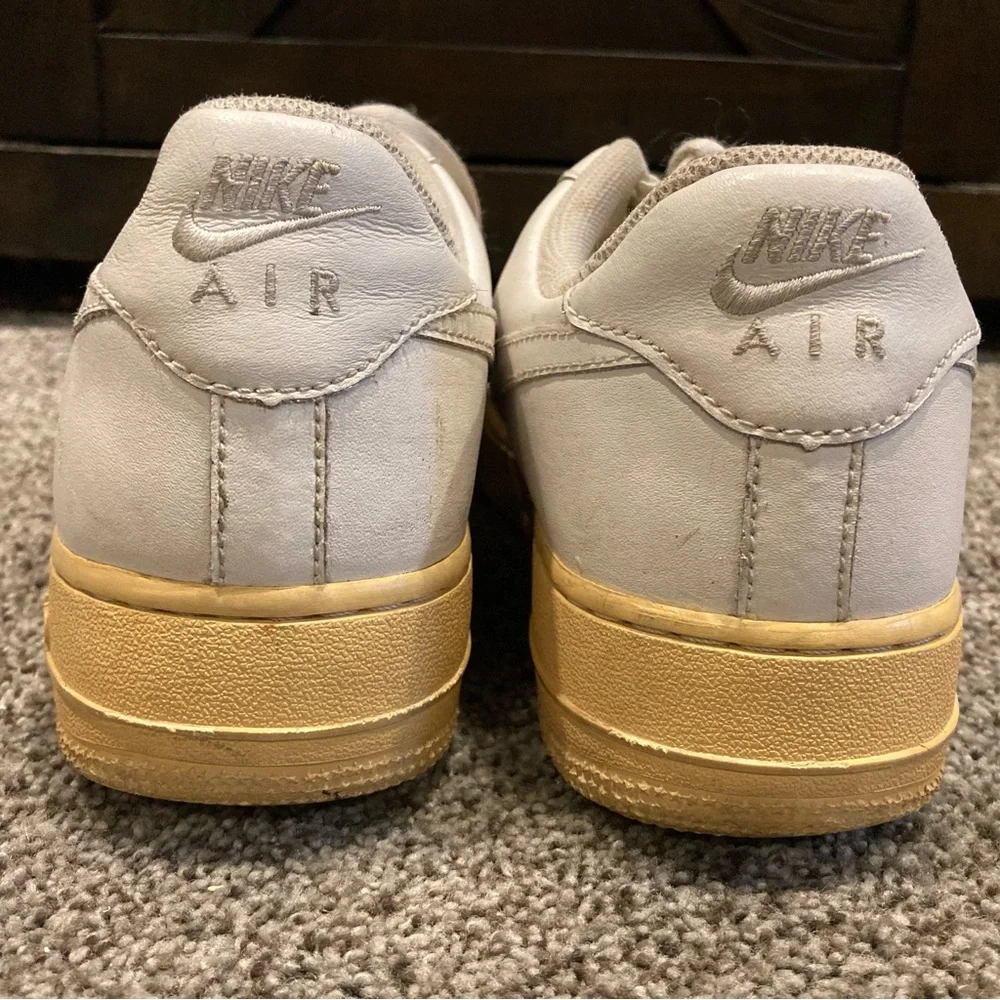VTG Nike Air Force 1 Low GS White  - 314192-113 Kid Size 7Y; Women 8.5; 2006